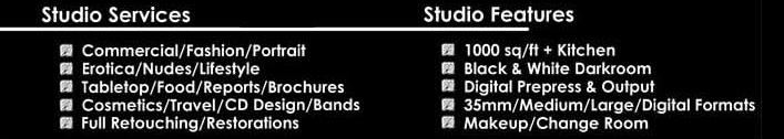 Studio Features