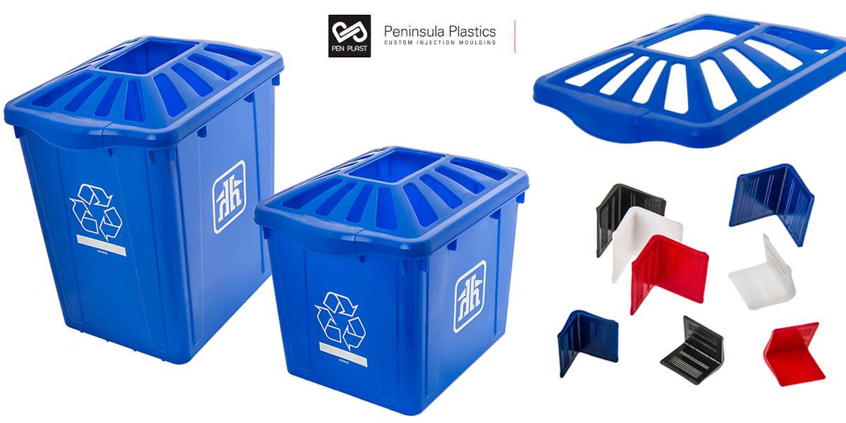 Plastic Manufacturer Hires Product Photographer Brian Yungblut to shoot Bins and Parts for Retail Advertising